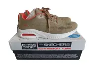 Skechers BOBS Squad Air Sweet Encounter Sneaker Womans 10 EU 40 Color Taupe New