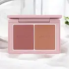 Westman Atelier Baby Cheeks Blush Pressed Powder Duo Suede / Sable Palette. NIB
