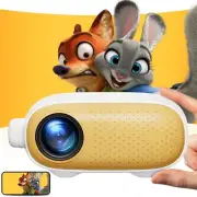 ARTSEA Mini Portable Projector for iPhone - HD 1080P Support Pico Movie Projecto