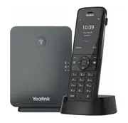 Yealink W78P Wireless DECT Phone System, Solution including W70B Base Station and 1x W78H Handset, Scalable solution, optimised wireless communication W78P