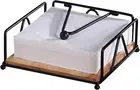 Metal Napkin Holder, Table Napkin Organizer for Kitchen & Picnic, Farmhouse Napk