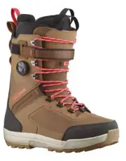 Salomon Echo Lace SJ Snowboard Boot 2025 | Tobacco Brown