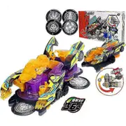 HOT Screechers Wild Violence Transformation Anime Action Figure Robot Burst Deformation Car Beast 360 Flip Capture Chip Kids Toys
