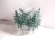 Pine tree decorative cake picks / cake topper kit / NEW