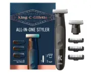 KING C GILLETTE CORTADORA DE RASTROJO INALAMBRICO TODO EN UNO PARA HOMBRE