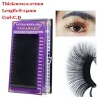 Long 0.07 C/D Curl Lash Grafting Extension False Eyelashes Individual Lashes