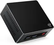 Sitechylor Mini PC for Home Office Gaming Business Mini Desktop Computer Celeron J4125 8GB DDR 128GB SSD Surpport 4K HD Dual HDMI WiFi 5 BT4.0 Gigabit Ethernet