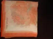 Hermes Scarf Les pivoines 90 cm Chiffon Silk mousseline muslin flower peony pink