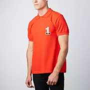 Moschino Polo T-Shirt Tee Gym No 1 Logo Signature Red M, L, XL, XXL RRP £75