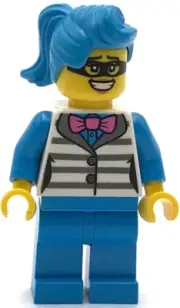 Lego New Police Crook Ice Hair Minifigure