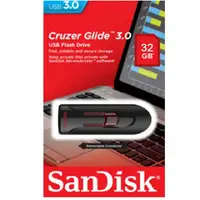 在飛比找PChome24h購物優惠-SanDisk 32GB Cruzer Glide【SDCZ