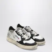 [AUTRY] Super Vintage White/black Trainer 40 IT White