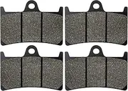 Brake Pad for Y&AMAHA FZ1 for FZ 1 FZ6 FZ8 FZ10 FZ07 FZ09 FZS1000 for FZS 1000 for Naked for F&Azer 800 for FJ-09 for T&Racer 900 for GT Front Rear Brake Pads Disc Brake Pads (Color : 2 Pairs Front)