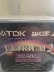 TDK Ultrium 2 200/400GB Data Cartridge Tape - 5 Pack - NEW AND SEALED