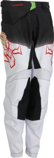 Moose Racing Agroid 2022 Youth Motocross Pants, black-white, Size 24 Black White