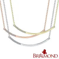 在飛比找momo購物網優惠-【BRILLMOND JEWELRY】輕珠寶微笑18K金真鑽