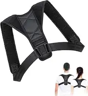 Back Straightener | Adjustable Shoulder Straightener - Upper Back Brace for Clavicle to Support Neck and Shoulder Relief Kyphosis Straightener