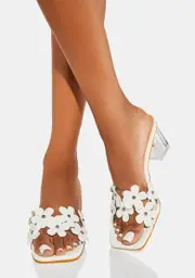 Purely Cute Encounters Clear Heels