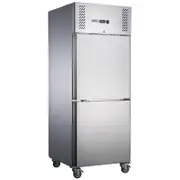 FED-X S/S Two Door Upright Freezer - XURF600S1V