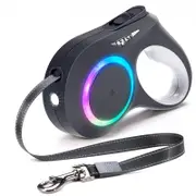 5m LED Light Retractable Dog Leads