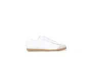 Maison Margiela Low Featherlight Leather And Suede Sneakers