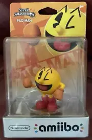 Nintendo Amiibo PAC MAN Super Smash Bros BNIB US/NA 1st Print Version