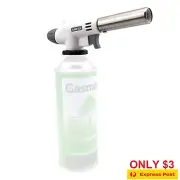 Butane Gas Blow Torch Burner Kitchen Lighter Jet Gun Camping Soldering Heating