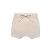 Aster and Oak Oatmeal Knit Shorts