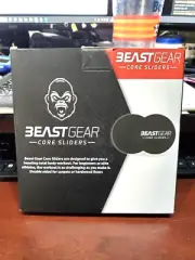 Beast Gear Core Sliders for Working Out Double Sided for Using on Hard and Soft