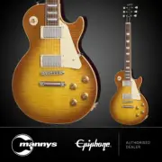 Epiphone 'Inspired By Gibson Custom' 59 Les Paul Standard (Iced Tea Burst) inc H