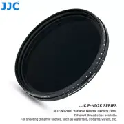 JJC 46mm ND2-ND2000 ND Filter Variable Neutral Density Filter for Camera Lens