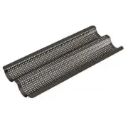 Bakemaster Perfect Crust Non-Stick Baguette Tray 39X16X2.5cm