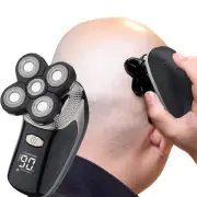 Mens Electric Bald Head Razor,Head Shaver for Bald Men Grooming Kit Wet-Dry R...