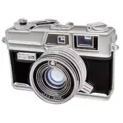 Canon Canonet QL17 GIII Lapel Pin - 35mm Film Rangefinder Camera Pin