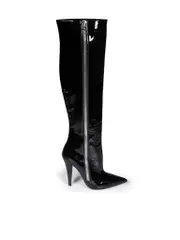 Black Patent Over the Knee Boots