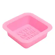 25Pcs/Set Handmade Silicone Soap Mold Square Flexible Baking For Soap Making Cupcake Diy Homemade Craft