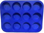 Silicone Cupcake/Muffin Pan Blue