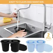 2Pcs Ice Cube Trays with Lids Silicone Ice Cube Molds for 30 to 40 oz Cup jechp