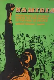 Vintage Poster Namibia Power To The People Fist Political Pin-up Alberto Blanco
