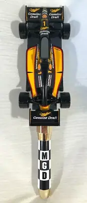 Miller Genuine Draft Indy Race Car Tap Handle MGD Beer Bar Mancave
