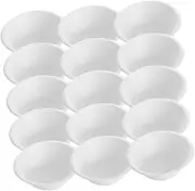 CHILDWEET 100pcs Disposable Paper Bowls for Takeaway Camping Parties for Soup Salad Snacks Appetizers Lightweight Tableware