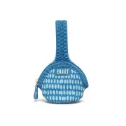 Built NY Neoprene Paci-Finder - Single Pacifier Holder - Dribble Drops Blue