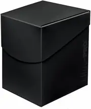 Ultra PRO Eclipse PRO 100 Plus Deck Box, Jet Black