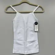 Empetua Scoop Neck White Cami Women Size S