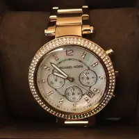 在飛比找Yahoo!奇摩拍賣優惠-MK5491玫瑰金腕錶