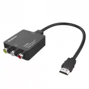 O-Simplecom Composite AV CVBS 3RCA to HDMI Video Converter 1080p Upscaling
