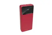 Laser 18W PD 20000mAh Power Bank Micro USB C Portable External Charger Red