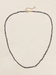[Mateo] Mateo - 14-karat Gold Sapphire Necklace - One size One size Gold