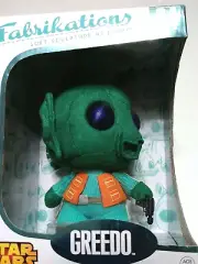 Funko Star Wars Fabrikations Soft Sculpture Greedo Green New