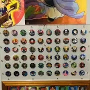 Acrylic Frame DragonBall Z Tazos Dizk DBZ Series 2 Case Tazos Complete Set 60